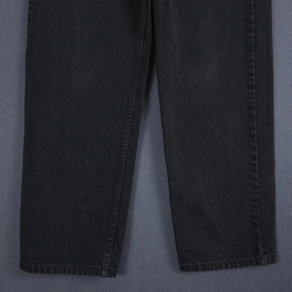 Vintage Levis 550 Relaxed Fit Jeans Mens 36x32 (Fits 33x31) Black Denim 90s
